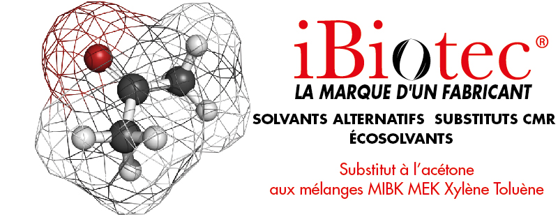 substituer l’Acétone : les solutions IBIOTEC avec des solvants sans pictogramme de sécurité’